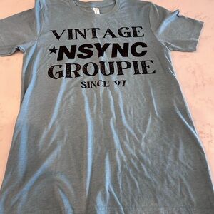 Vintage NSYNC Groupie Blue T-Shirt